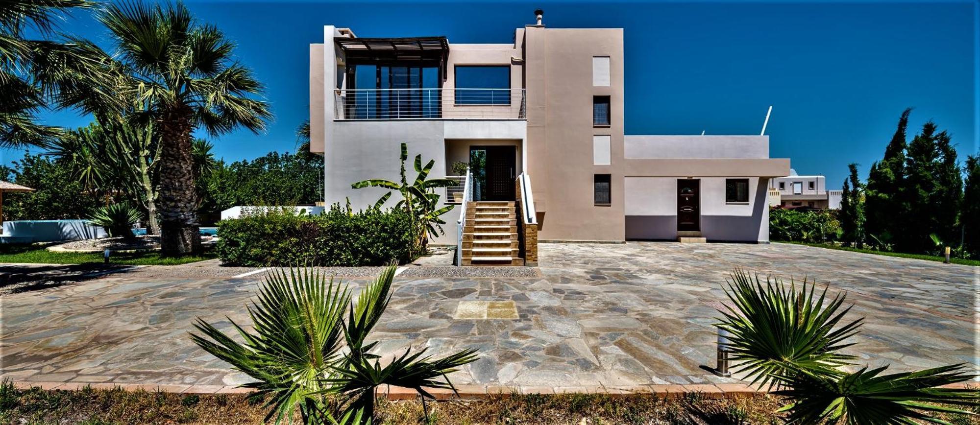 Xenos Villa 2 With A Private Pool,Near The Sea Tigaki Eksteriør bilde