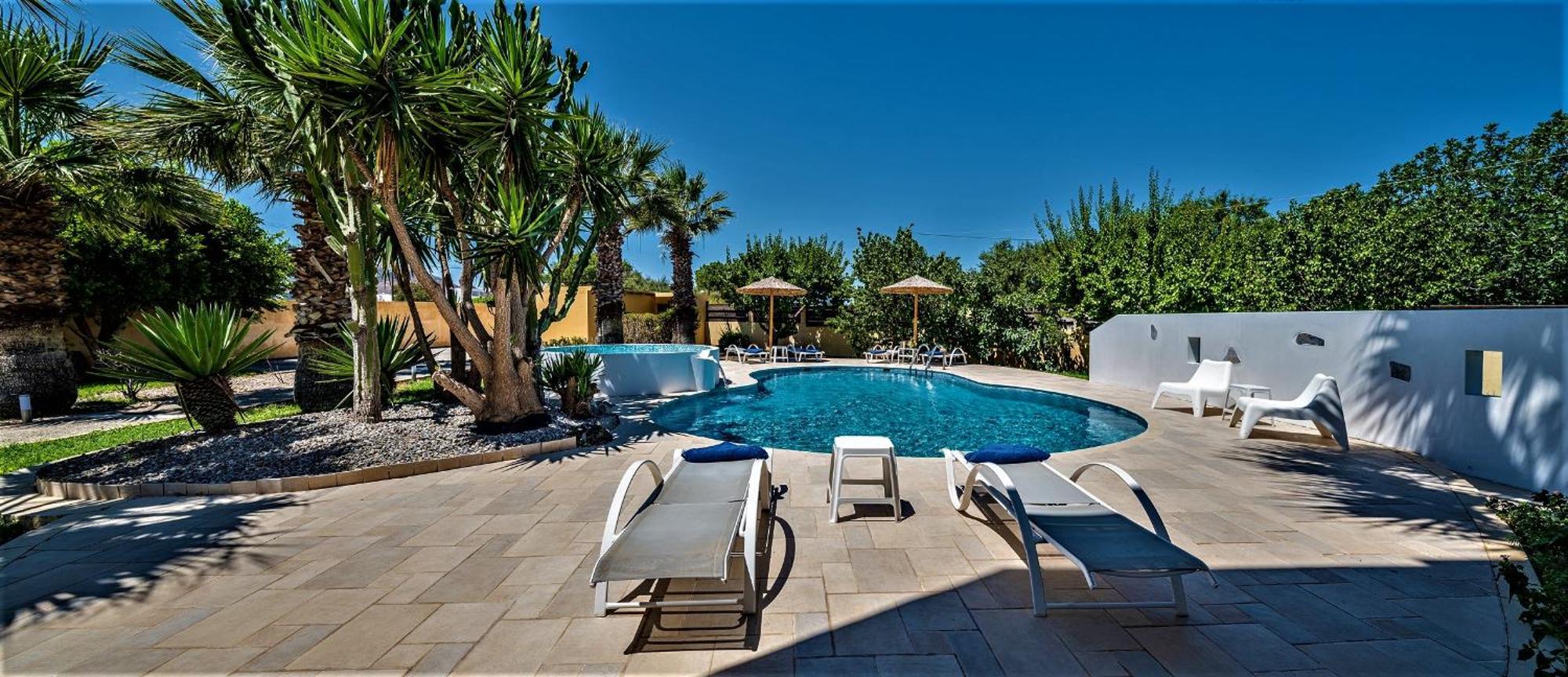 Xenos Villa 2 With A Private Pool,Near The Sea Tigaki Eksteriør bilde