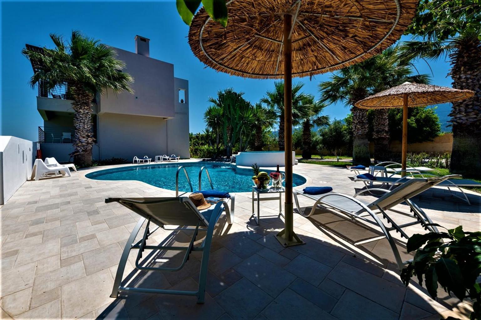 Xenos Villa 2 With A Private Pool,Near The Sea Tigaki Eksteriør bilde