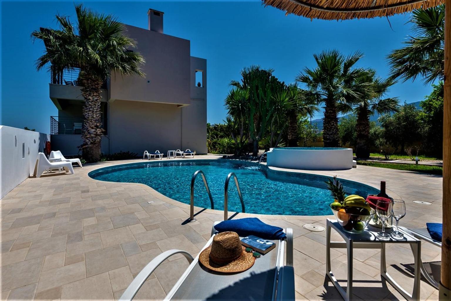 Xenos Villa 2 With A Private Pool,Near The Sea Tigaki Eksteriør bilde