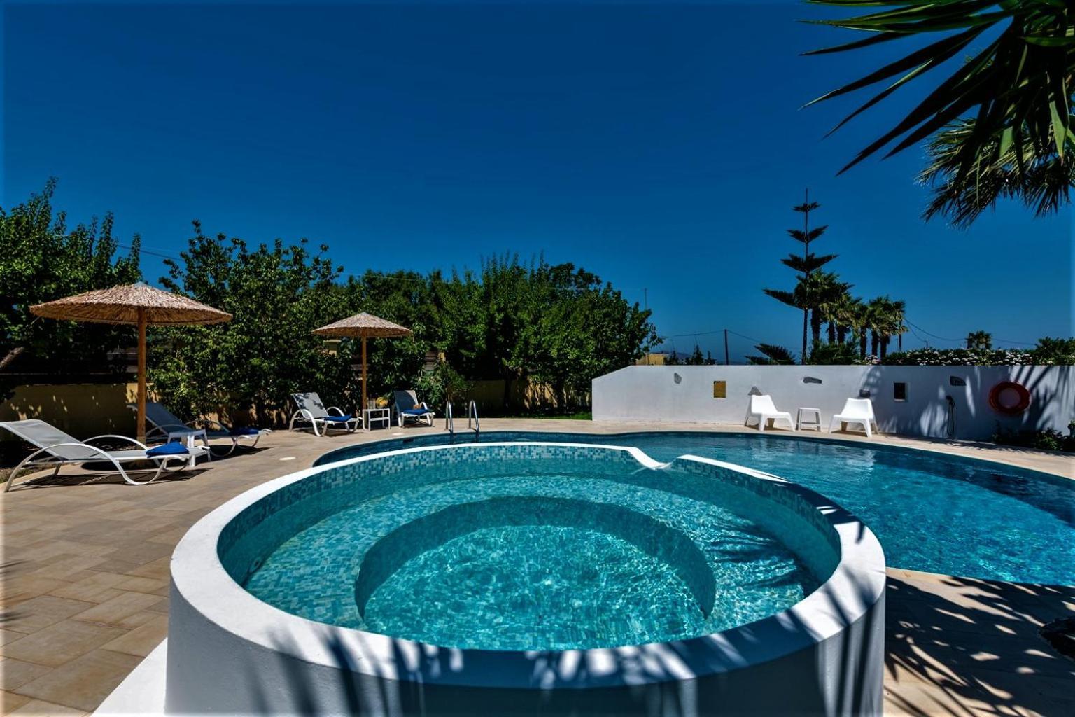 Xenos Villa 2 With A Private Pool,Near The Sea Tigaki Eksteriør bilde