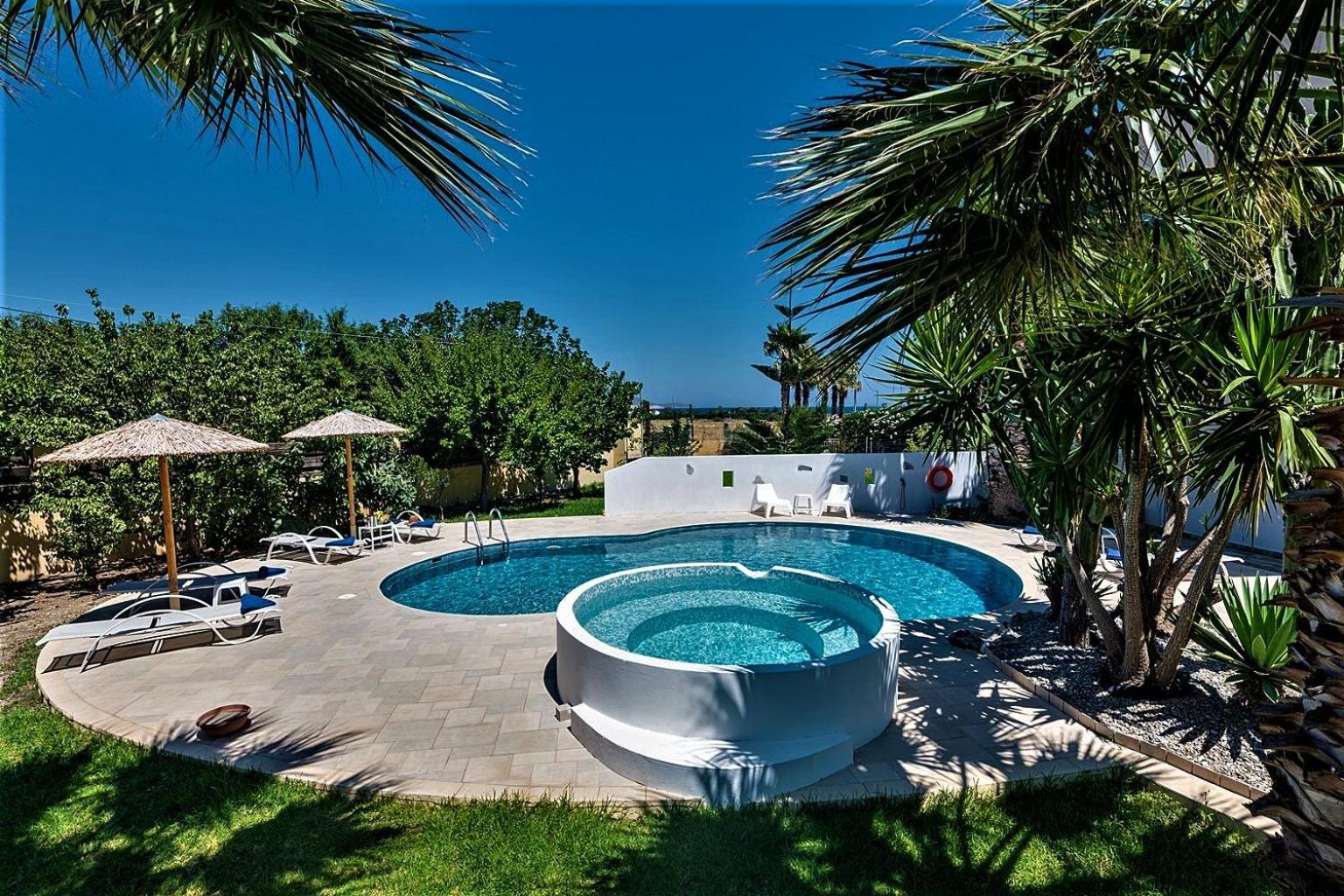 Xenos Villa 2 With A Private Pool,Near The Sea Tigaki Eksteriør bilde